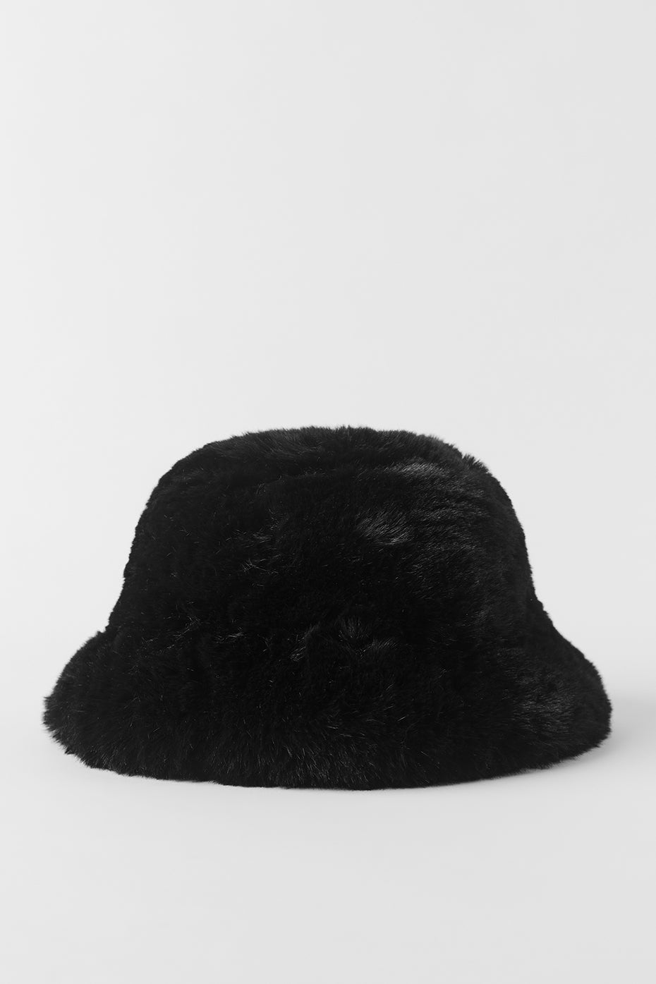 Faux Fur Starstruck Bucket Hat - Black - Image 2