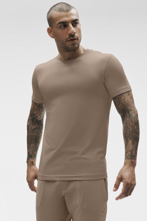 Conquer Reform Crewneck Short Sleeve - Gravel