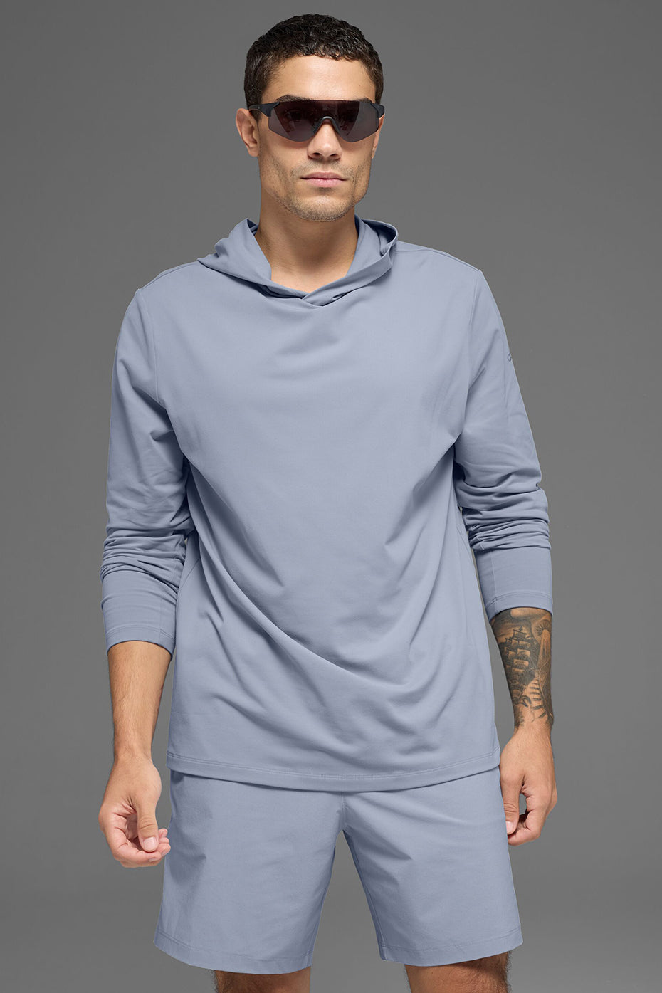 Conquer Reform Long Sleeve With Hood - Winter Frost - Image 2