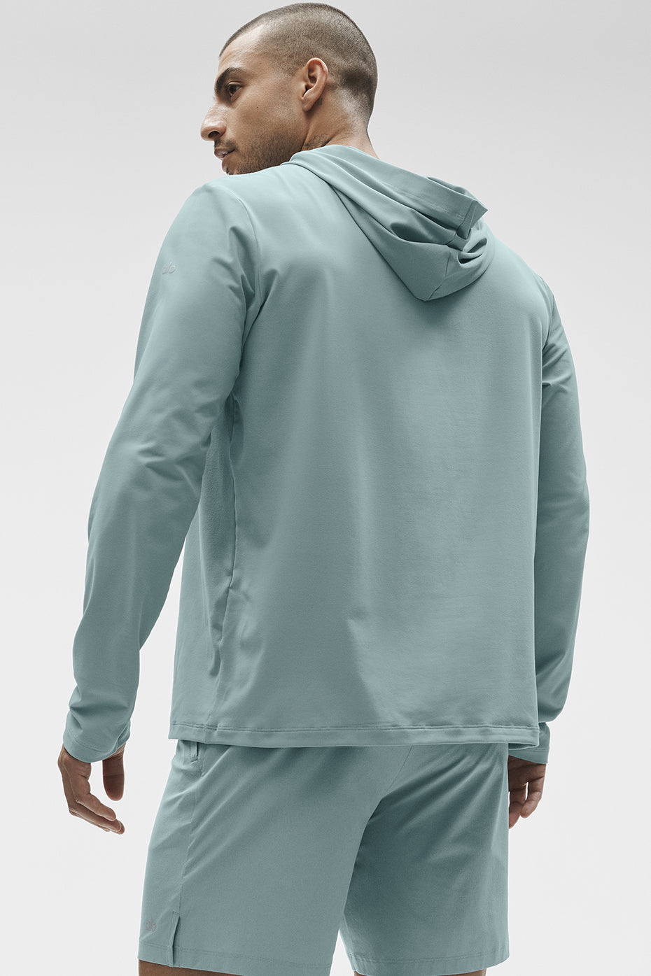 Conquer Reform Long Sleeve With Hood - Desert Sage - Image 2