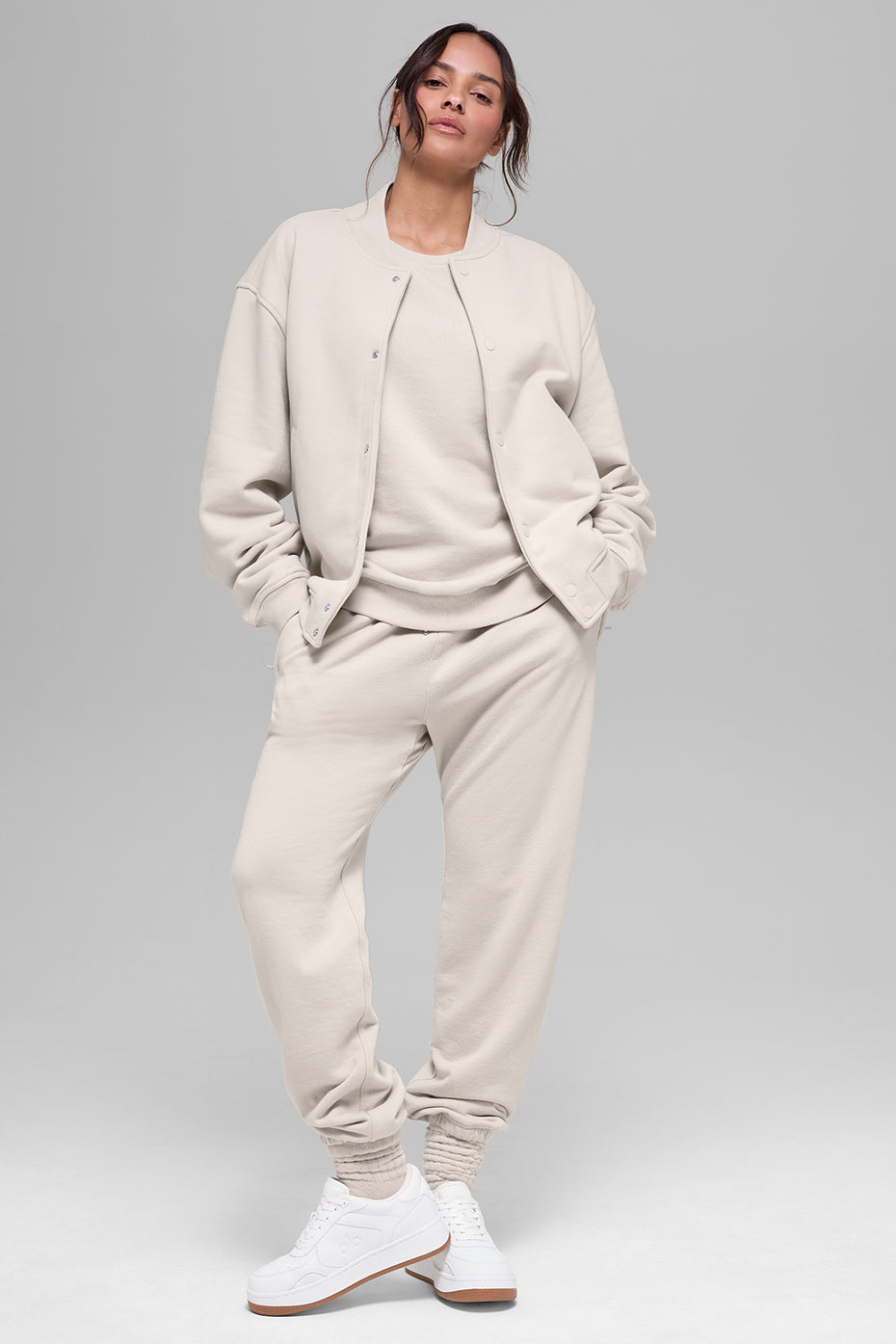 Renown Varsity Jacket - Bone - Image 4
