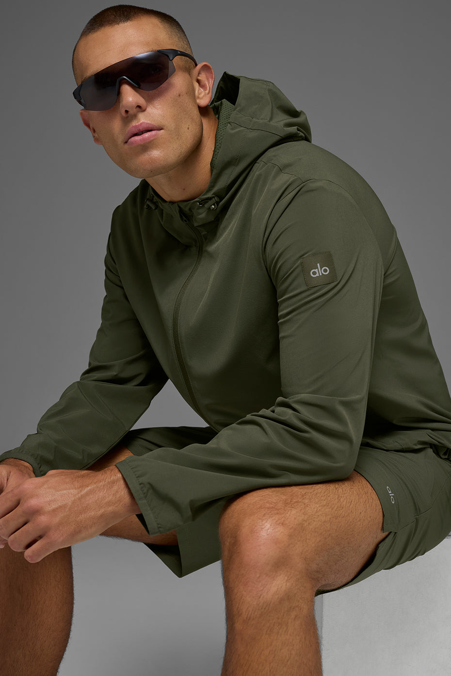 Performance On-The-Go Jacket - Green Olive - Image 6