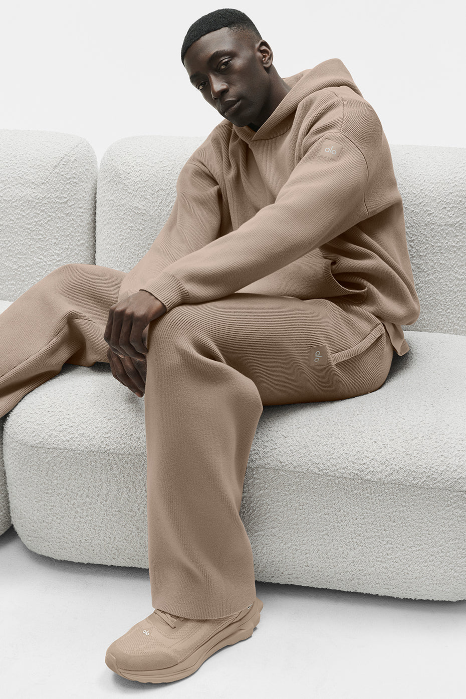 Scholar Straight Leg Sweatpant - Gravel - Image 5