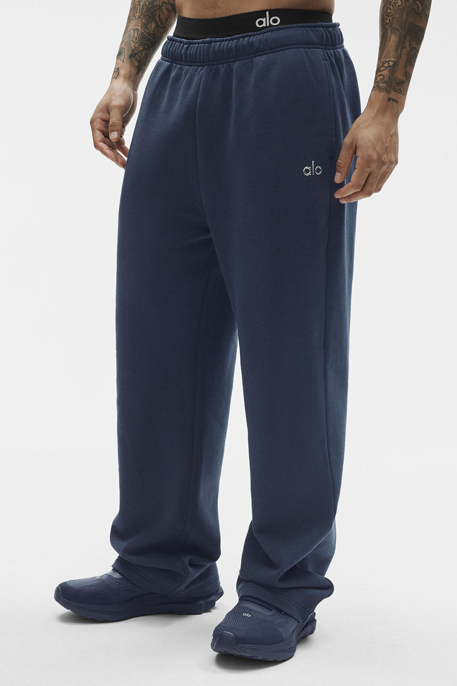 Accolade Straight Leg Sweatpant - Navy - Image 3