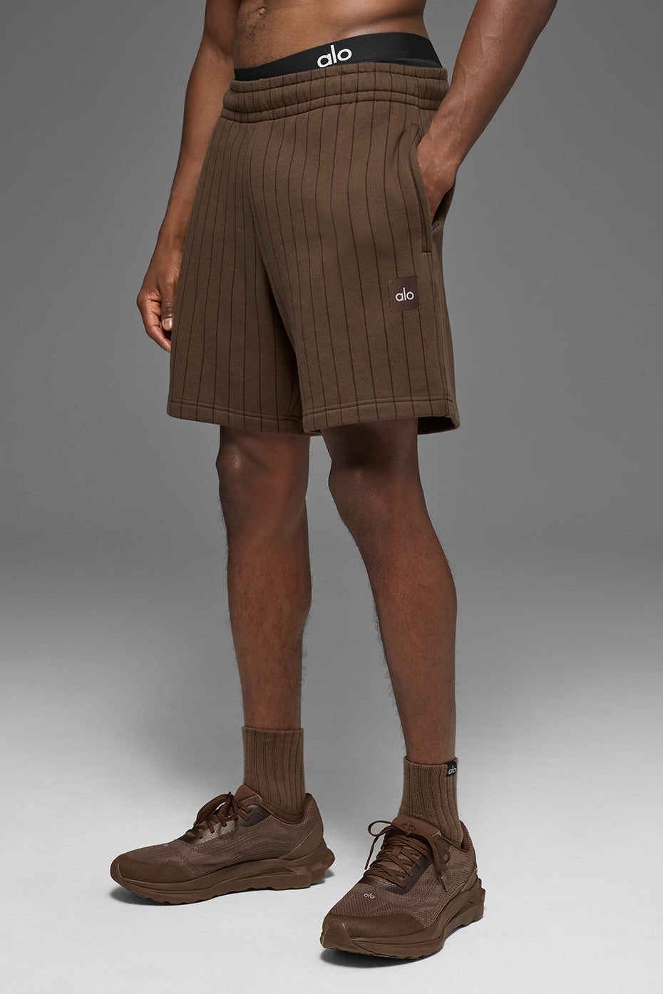 7 Pinstripe Short - Espresso Pinstripe - Image 3