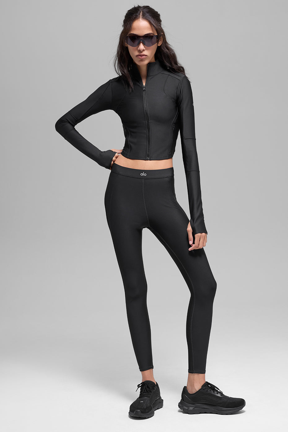 Airlift Ignite Zip Up Jacket - Black - Image 5