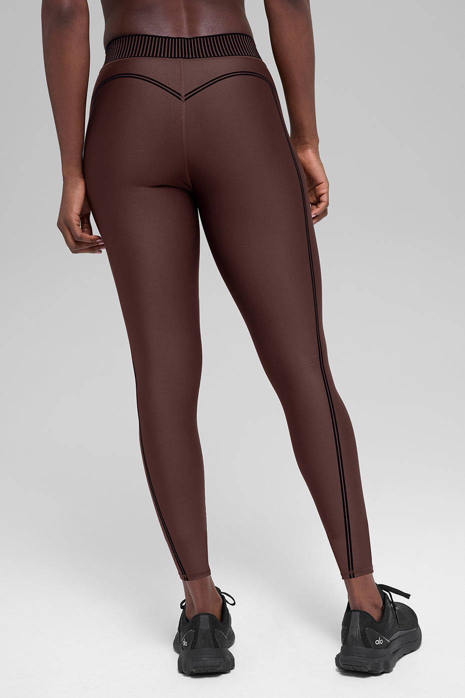 Airlift High-Waist 7/8 Line Up Legging - Brownstone - Image 2