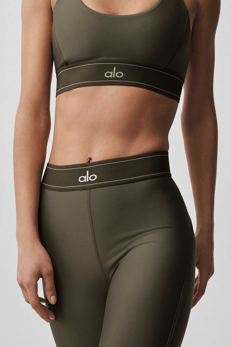 Airlift High-Waist Suit Up Legging - Olive Tree/Olive Tree - Image 3
