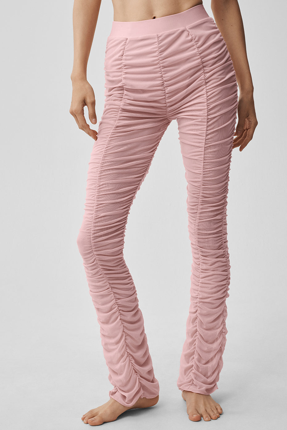 Airlift Mesh High-Waist Cherish Legging - Vintage Pink - Image 3