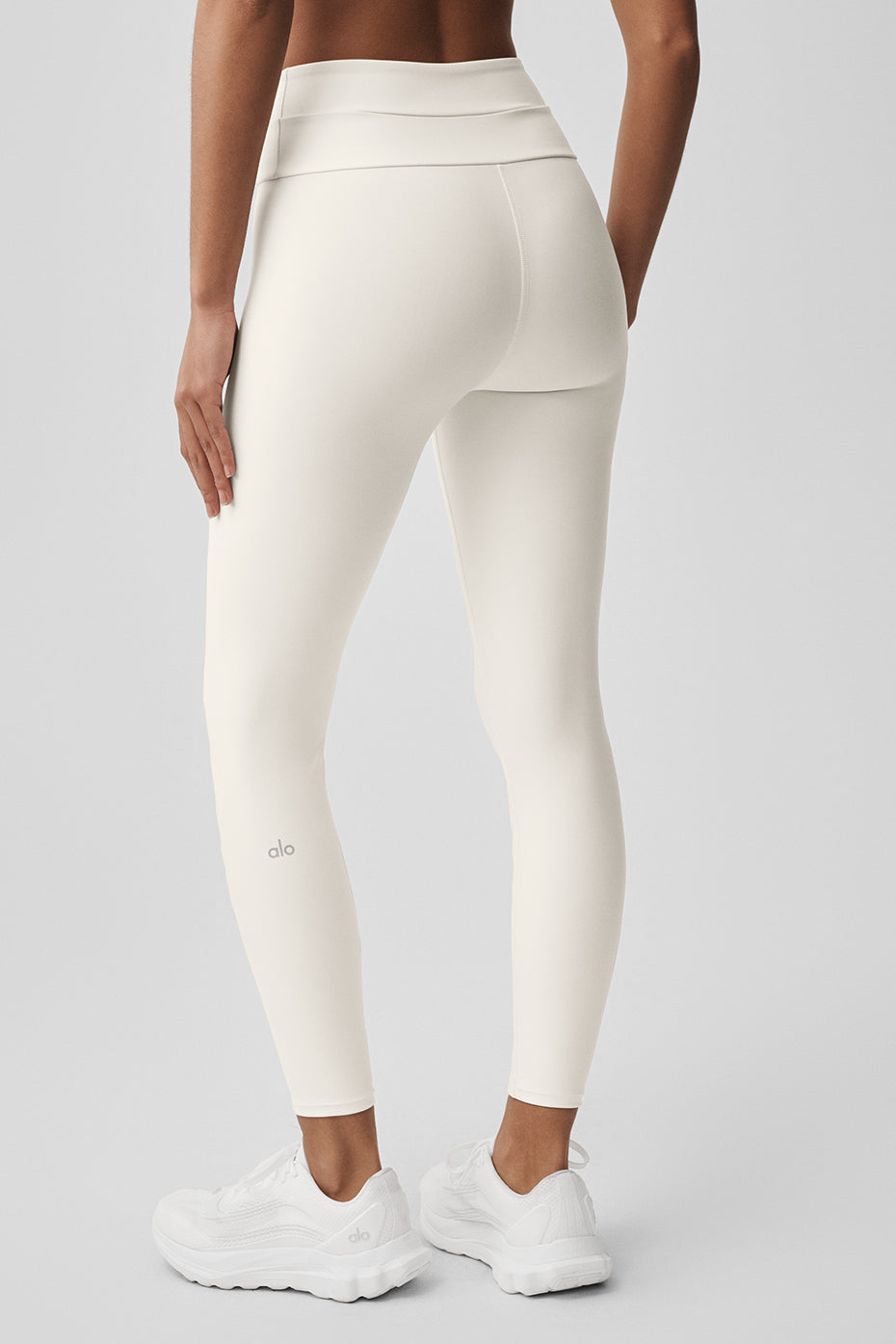 Airlift High-Waist 7/8 Horizon Legging - Ivory - Image 3