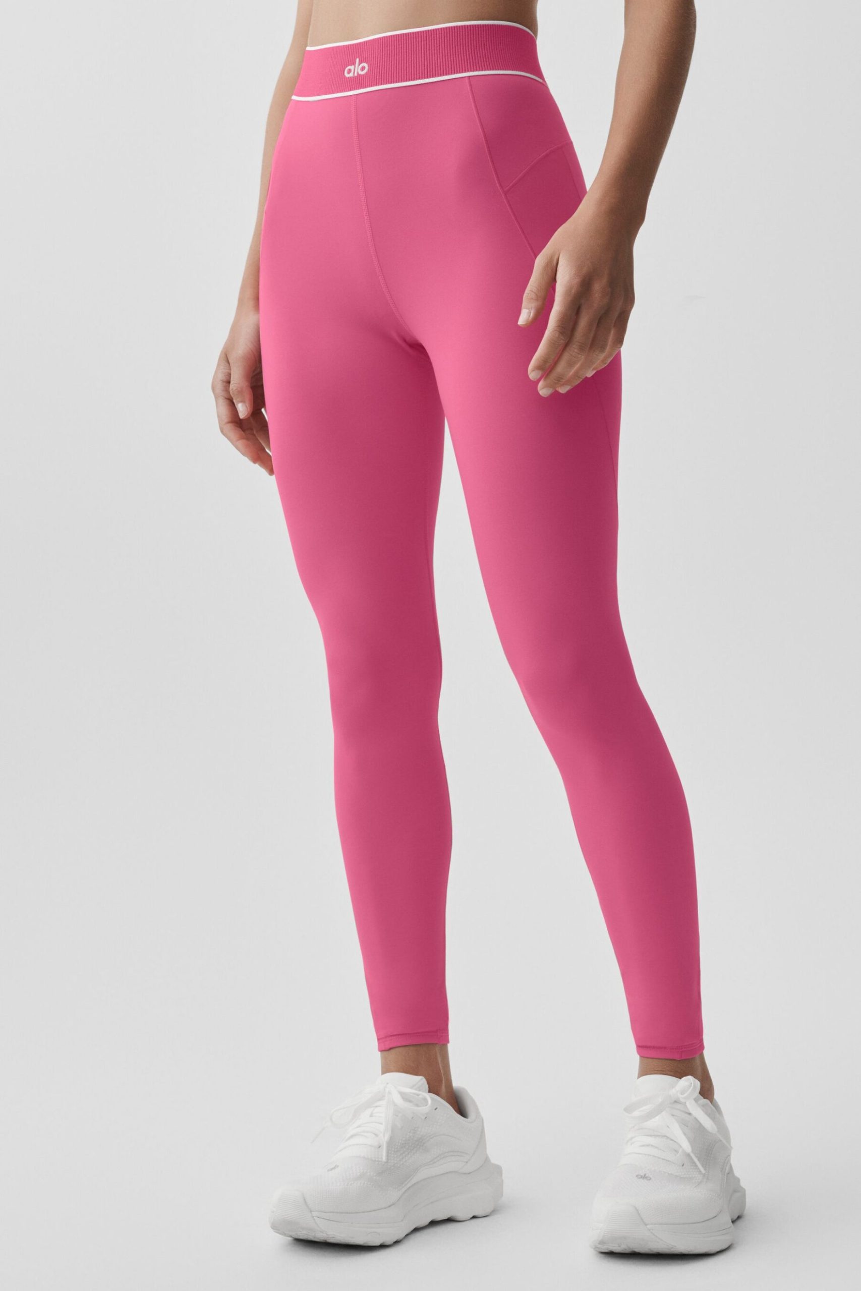 ALO Softsculpt High-Waist Amp It Up Legging - Paradise Pink - Image 4