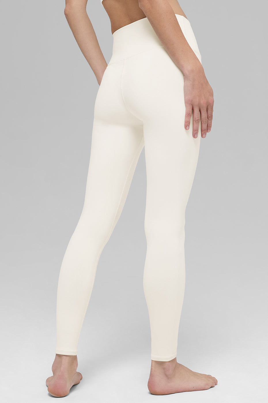 High-Waist Airbrush Legging - Ivory - Image 4