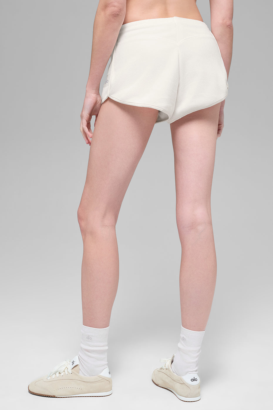 Polar Fleece Retreat Short - Ivory - Image 3