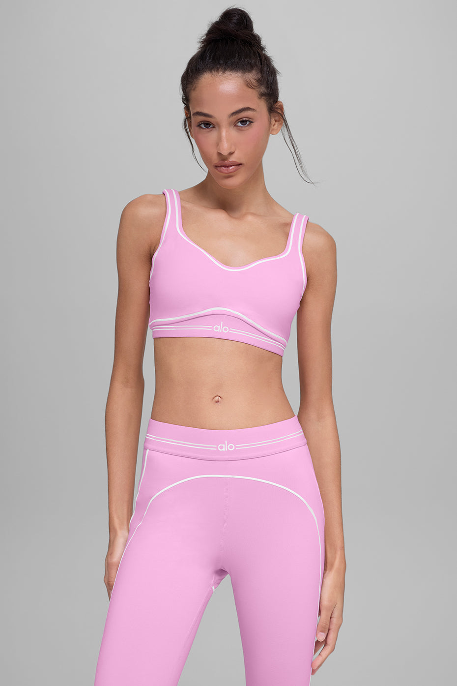 Airbrush Heart Throb Bra - Candy Heart Pink/White - Image 3